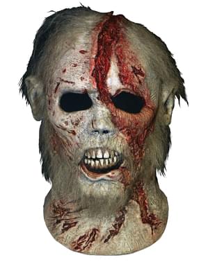 The Walking Dead Rick med skæg latex maske