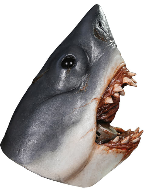Máscara de tiburón realista de látex - Carnaval