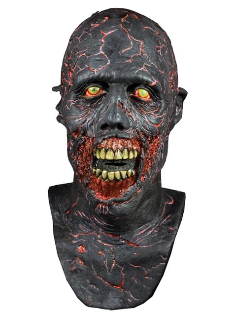 Carbonised Wanderer from The Walking Dead latex mask
