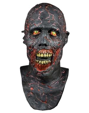 Mască de Umblător Carbonizat din The Walking Dead de latex