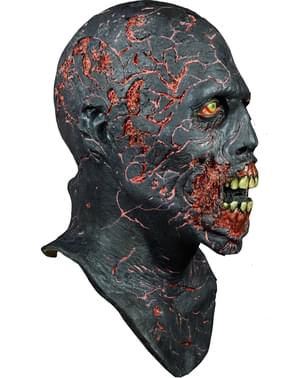 Mască de Umblător Carbonizat din The Walking Dead de latex