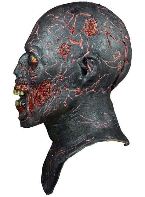 Carbonised Wanderer from The Walking Dead latex mask
