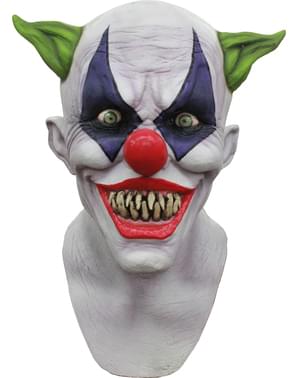Latexová maska děsivý klaun Giggles