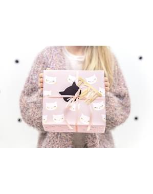 Fita acetinada nude de  12mm x 25 m