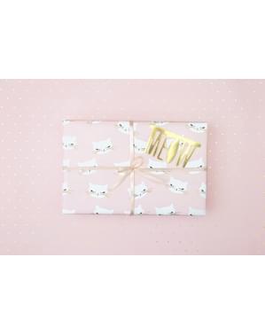 Cinta nude satinada de 12mm x 25m