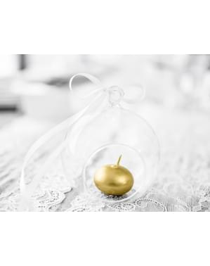 Ruban blanc satin de 6mm x 25m