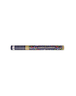 Cannon Confetti dengan Multicolor Foil Serpentine, 60cm