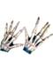 Lange Skelettfinger Handschuhe