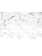Confetti Cannon with White Hearts, 60 cm
