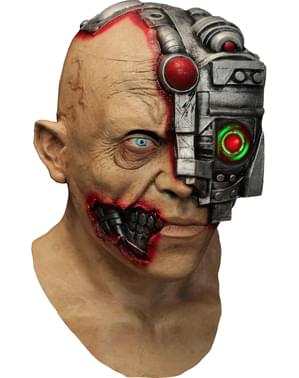 Scanning Cyborg latex maske