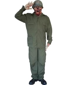 Déguisement soldat zombie