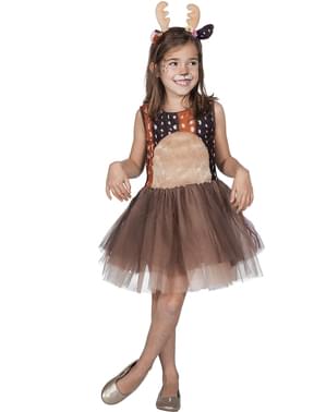 Morsomt Reinsdyr Kostyme til Jenter