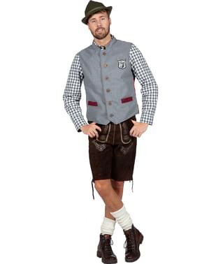 Chaleco de tirolés Oktoberfest para hombre
