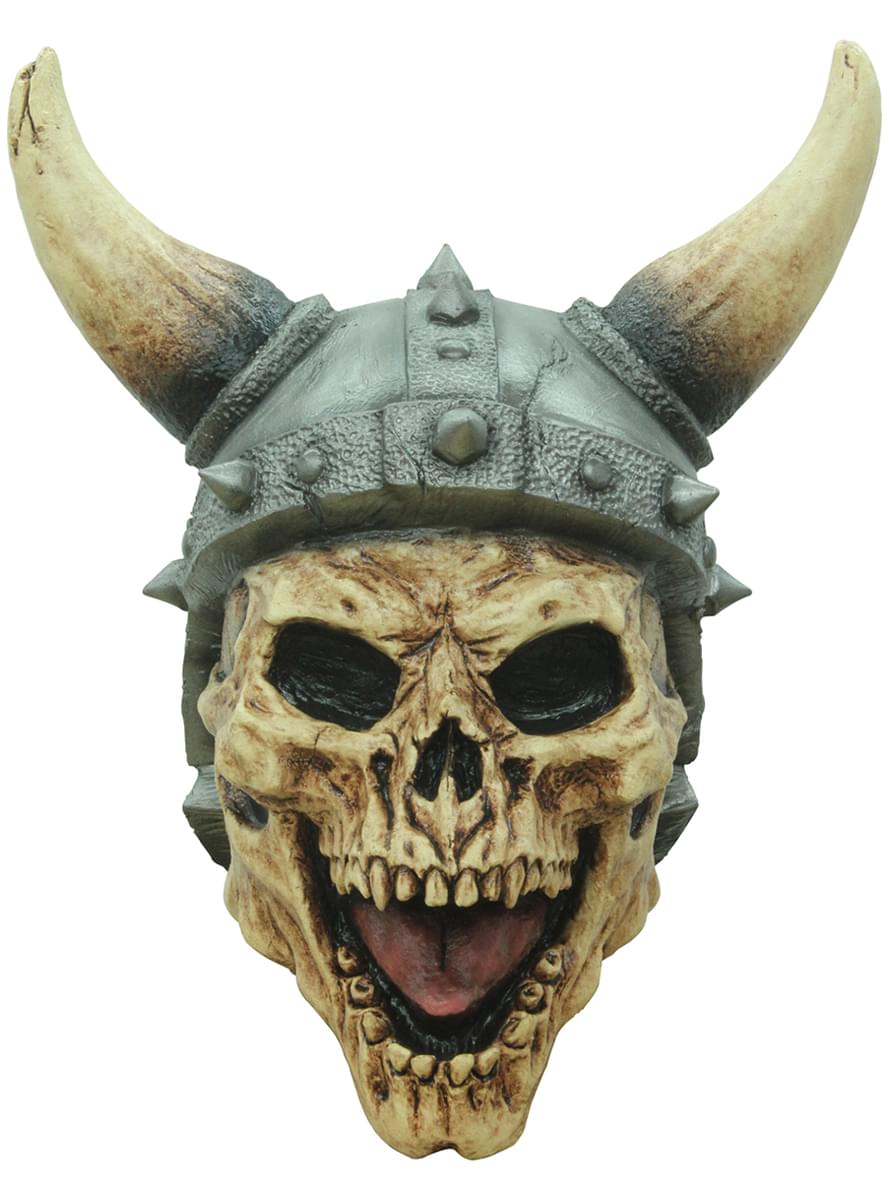 masque viking skull latex