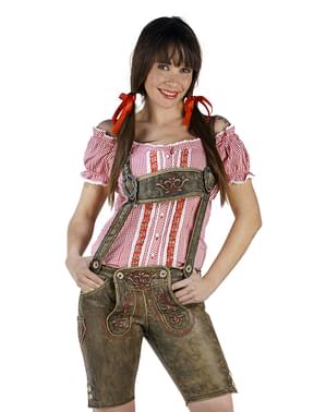 Женские брюки Lederhosen