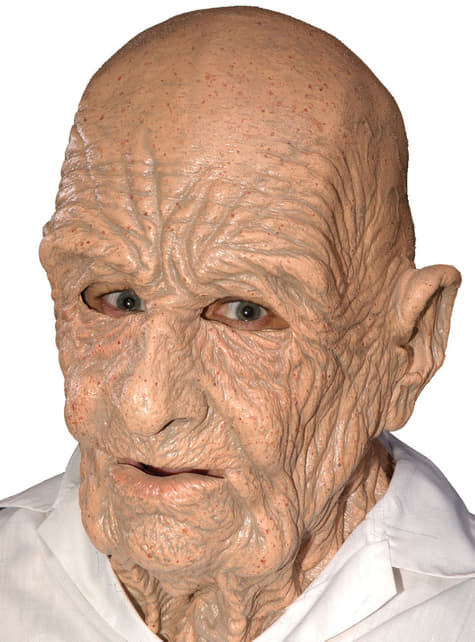 Latexová maska starý člověk
