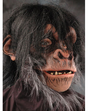 Latexová maska ​​Super Action pre šimpanza