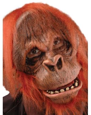 Latexová maska orangutan