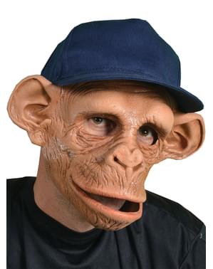 Chee-Chee Affen Latex-Maske mit Mütze