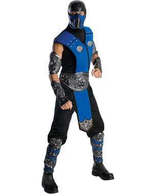 Delux Mortal kombat Subzero kostyme for voksne