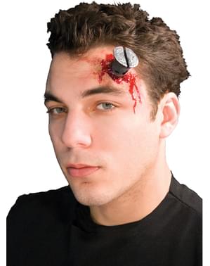 Prothèse latex vis géante