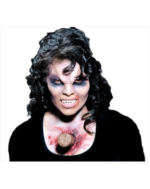 Prótese em látex de estaca cravada