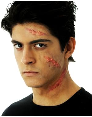 Prothèse latex cicatrices volumineuse