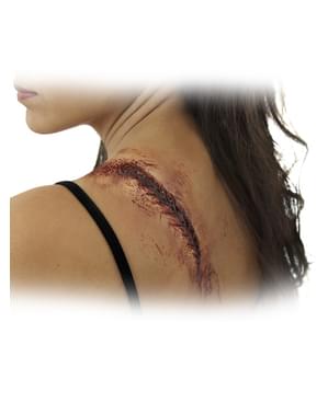 Prothèse latex fouet dans le dos