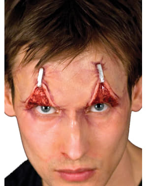 Zımbalı göz kapakları lateks protezi