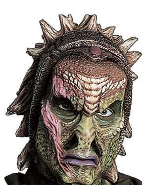 Prothèse mousse guerrier reptile