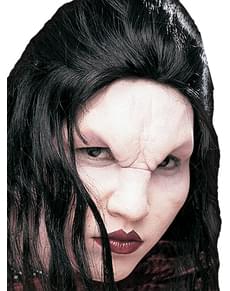 Prótesis de espuma vampiresa aterradora