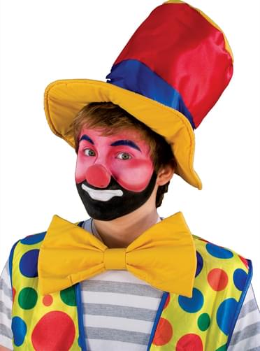 Nariz de palhaço colorido grande