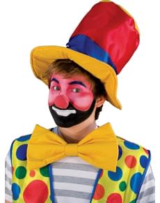 Nariz de palhaço colorido grande