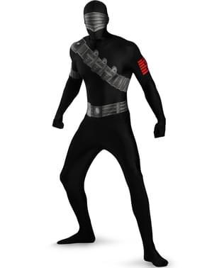 GI Snake Eyes Costume Adults Joe Second Skin