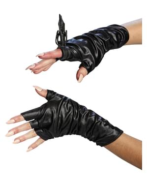 Gants et bague Maléfique femme