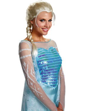 Peruca de Elsa Frozen para mulher