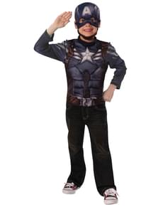 Boys Captain America: The Winter Soldier Retro and Muscular Costume Kit
