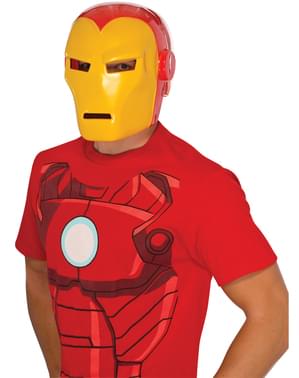 Topeng mewah Iron Man Marvel untuk dewasa