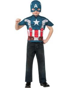 Boys Retro Captain America Costume Kit