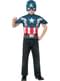 Boys Retro Captain America Costume Kit