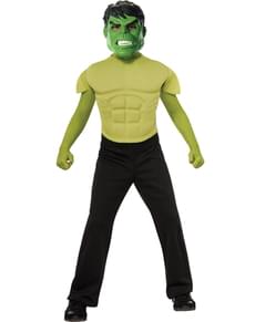 Kit Costume Hulk musclé garçon