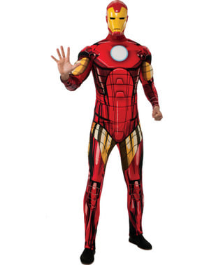 Bir yetişkin için Marvel Iron Man lüks kostüm