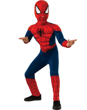 Premium Spider-Man Muscle Costume for Boys