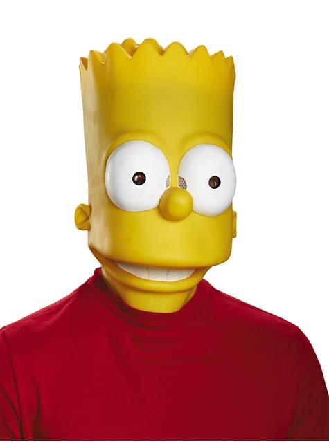 Masque Bart Simpson Adulte Pour Deguisement Funidelia