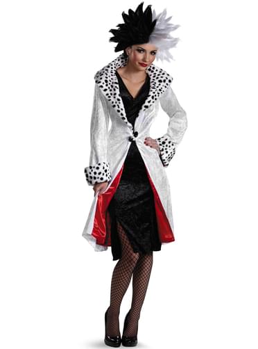 Disfraz De Cruella De Vil De 101 Dalmatas Para Mujer. Entrega 24h ...