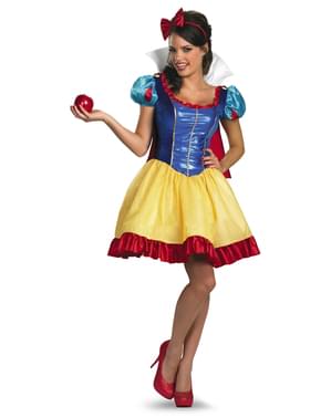 Disfraz de Blancanieves deluxe para mujer