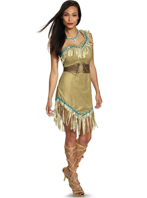 erwt Meerdere Refrein Pocahontas Kostuum voor vrouw. Volgende dag geleverd | Funidelia