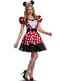 Costume Minnie Mouse rosso Glam donna