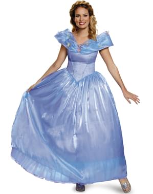 Womens Cinderella Movie Elite Costume