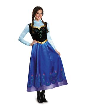 Fato de Anna Frozen prestige para mulher
